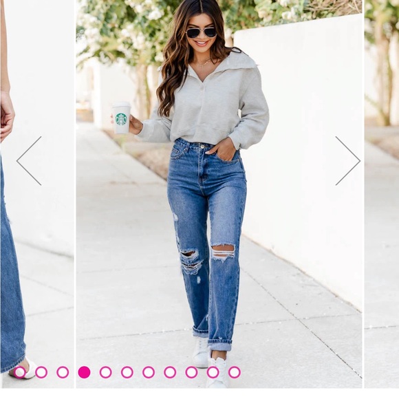 Size 27 (4) Straight Leg Jeans - Picture 3 of 6